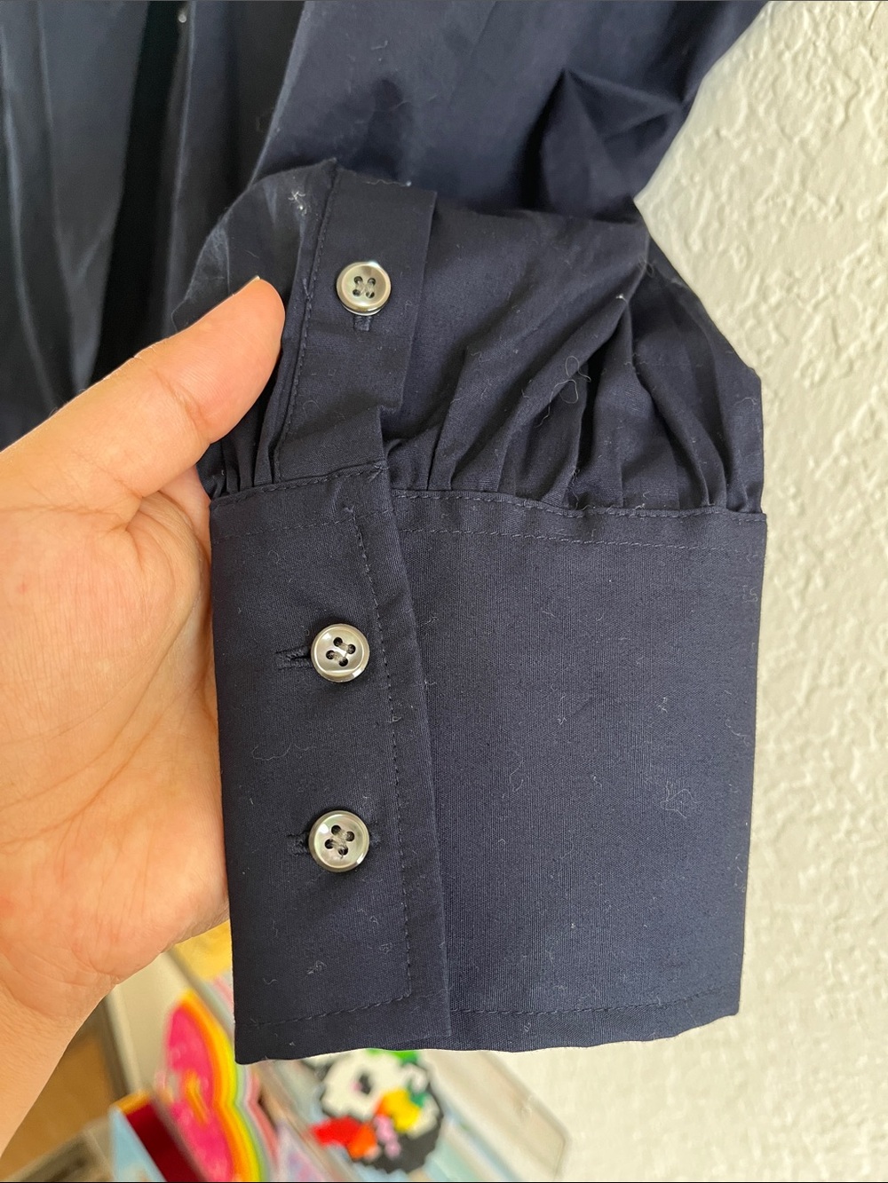 J.CREW - Long-Sleeve Shirt Jacket Bodysuit - Picture 4 of 4